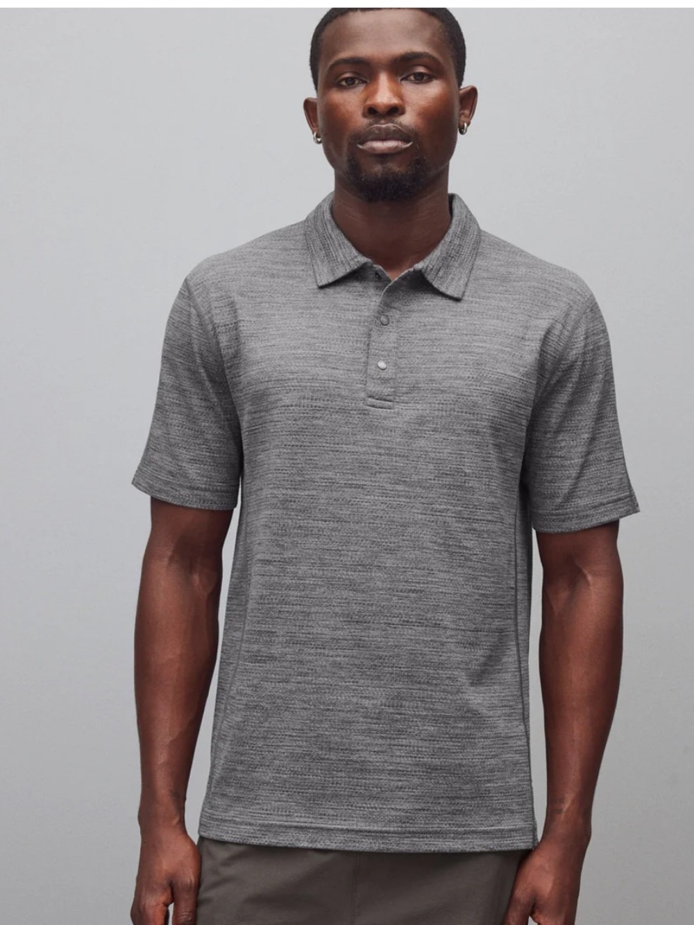 Reigning Champ SOLOTEX MESH TIEBREAK STANDARD POLO MEN’S SIZE XL